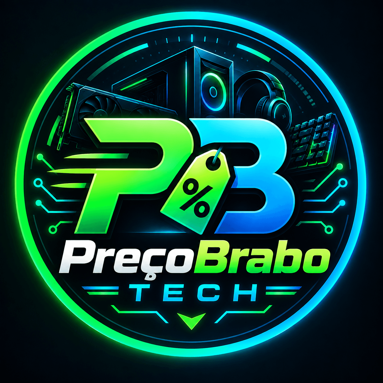 Identidade visual do Preço Brabo